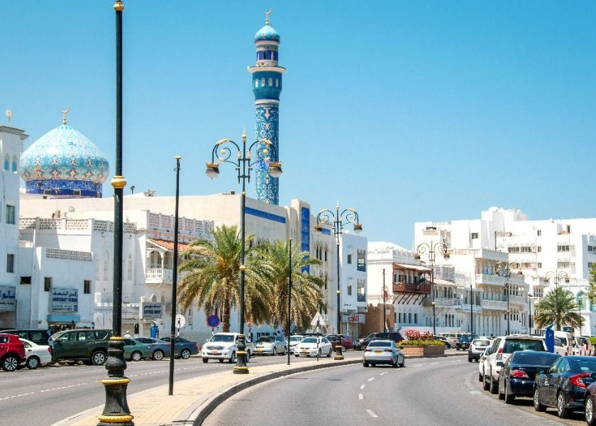 Street in Muscat, Oman